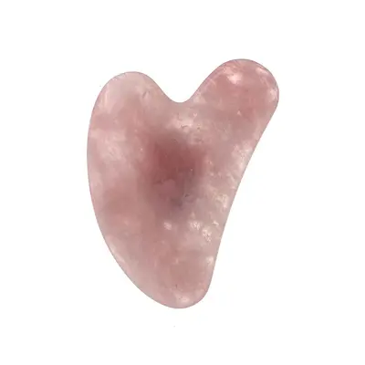 Masážní přístroj na obličej Danielle Beauty Gua Sha Rose Quartz