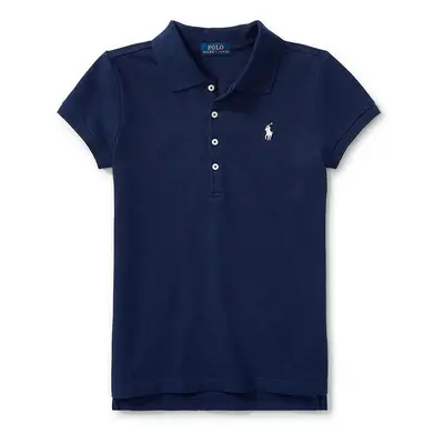 Dětské tričko Polo Ralph Lauren tmavomodrá barva, s límečkem, 313573242008