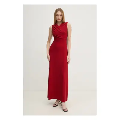 Šaty DIANE VON FURSTENBERG červená barva, maxi, DVFGL4S006