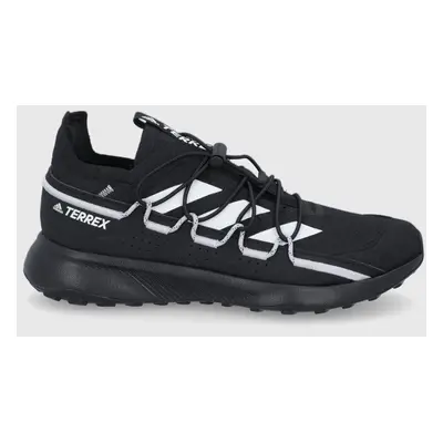 Boty adidas TERREX Voyager 21 černá barva, FZ2225-BLK/WHT