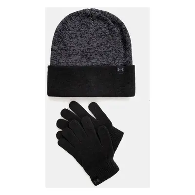 Čepice a dětské rukavice Under Armour G Beanie černá barva, 1386642