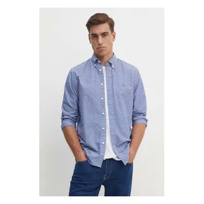 Bavlněná košile Tommy Hilfiger regular, s límečkem button-down, MW0MW36395