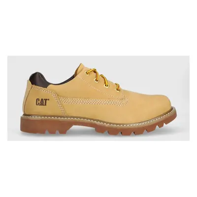 Semišové polobotky Caterpillar COLORADO LOW 2.0 pánské, hnědá barva, P111124