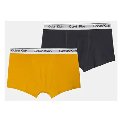 Dětské boxerky Calvin Klein Underwear 2-pack žlutá barva, B70B700490