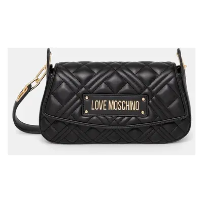 Kabelka Love Moschino černá barva, JC4372PP0L