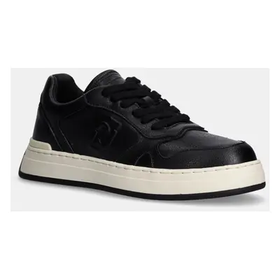 Kožené sneakers boty Liu Jo BOY 01 černá barva, 7G4009PX11222222