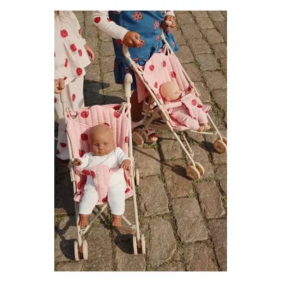 Kočárek pro panenky Konges Sløjd DOLL LADYBUG GLITTER STROLLER KS102209