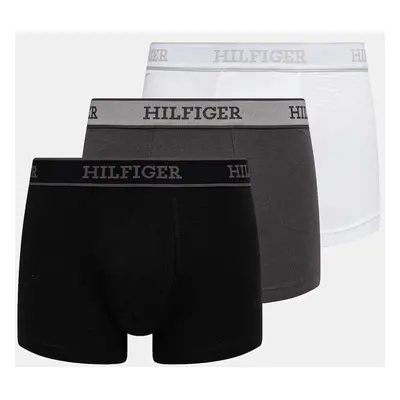 Boxerky Tommy Hilfiger 3-pack pánské, více barev, UM0UM03413