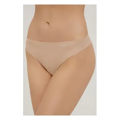 Tanga Calvin Klein Underwear průhledná barva, 0000D3428E