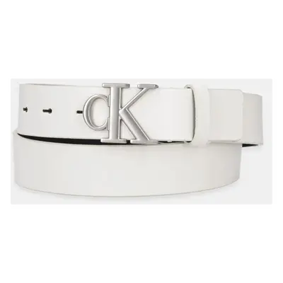 Kožený pásek Calvin Klein Jeans dámský, černá barva, K60K612289