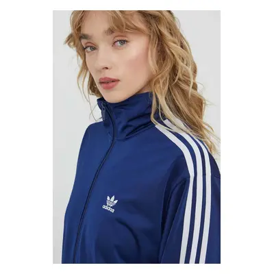 Mikina adidas Originals dámská, tmavomodrá barva, s aplikací, IL3816