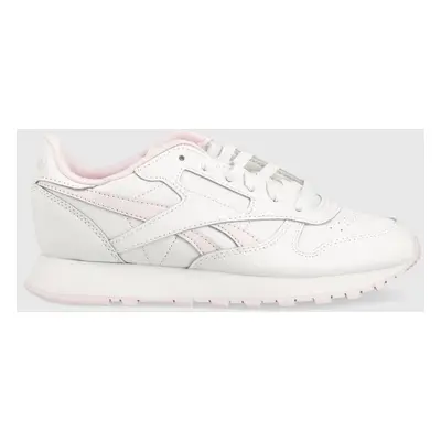 Dětské sneakers boty Reebok Classic CLASSIC LEATHER bílá barva