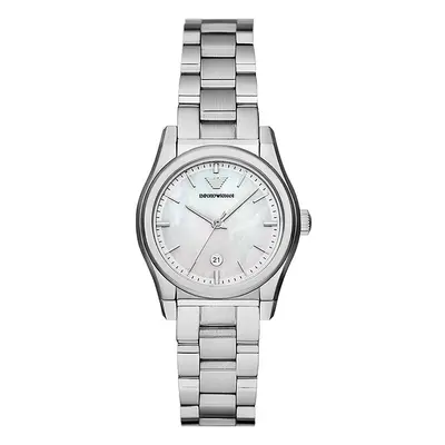 Hodinky Emporio Armani stříbrná barva, AR11557