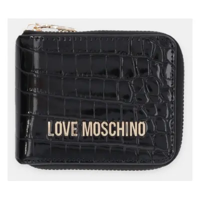 Peněženka Love Moschino černá barva, JC5639PP0LKJ0