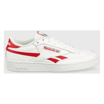 Kožené sneakers boty Reebok Classic bílá barva, H04170-WH/VE/WH