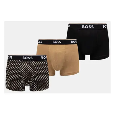 Boxerky BOSS 3-pack pánské, více barev, 50531701