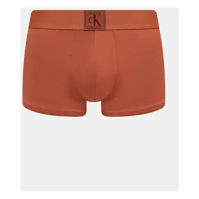 Boxerky Calvin Klein Underwear pánské, oranžová barva, 000NB4079A