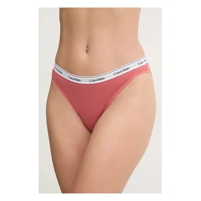 Kalhotky Calvin Klein Underwear oranžová barva, 000QD5044E