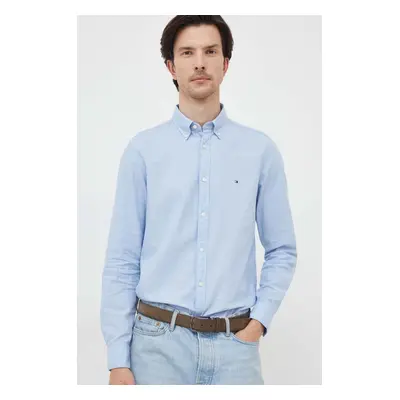 Košile Tommy Hilfiger slim, s límečkem button-down, MW0MW33782