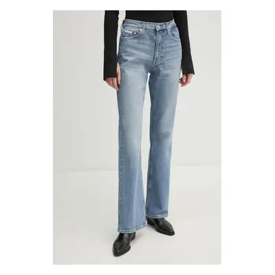 Džíny Calvin Klein Jeans dámské, high waist, J20J225001