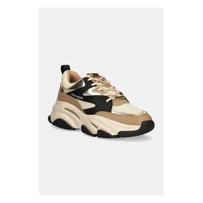 Sneakers boty Steve Madden Progressive béžová barva, SM19000096