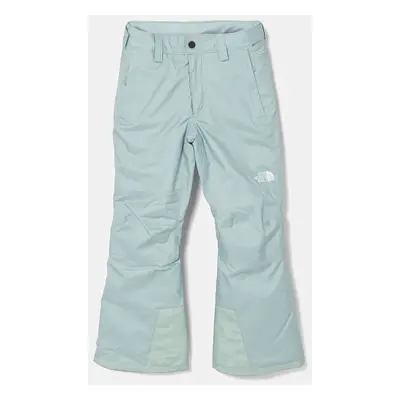 Dětské zimní sportovní kalhoty The North Face FREEDOM INSULATED PANT tyrkysová barva, NF0A88UH1O