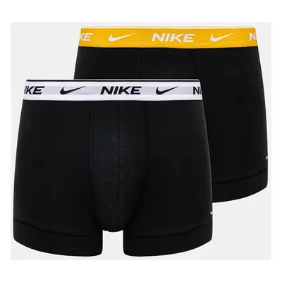 Boxerky Nike 2-pack pánské, černá barva, 0000KE1085