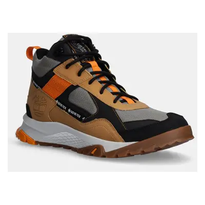 Kožené trapery Timberland Lincoln Peak GTX pánské, hnědá barva, TB1A44RW2311