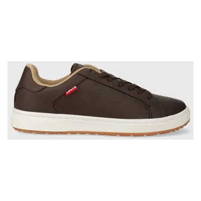 Sneakers boty Levi's PIPER hnědá barva, 234234.29