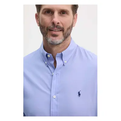 Košile Polo Ralph Lauren pánská, slim, s límečkem button-down, 710929348