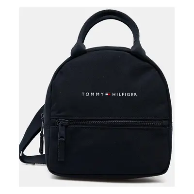 Dětský batoh Tommy Hilfiger tmavomodrá barva, malý, s aplikací, AU0AU01904