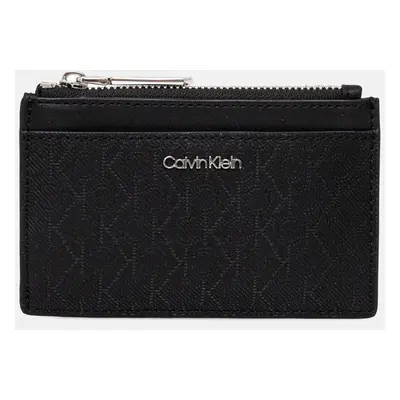 Peněženka Calvin Klein černá barva, K60K612827