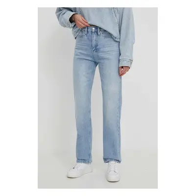 Džíny Calvin Klein Jeans dámské, high waist, J20J222779