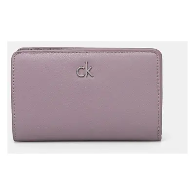 Peněženka Calvin Klein růžová barva, K60K613075