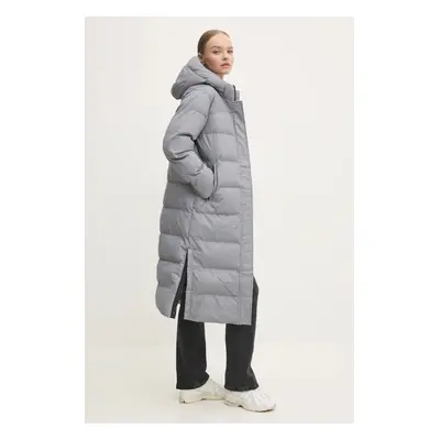 Bunda Superdry dámská, šedá barva, zimní, W5011733A-07Q