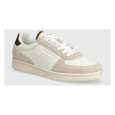 Kožené sneakers boty Marc O'Polo béžová barva, 40226153501129 NN1M3033