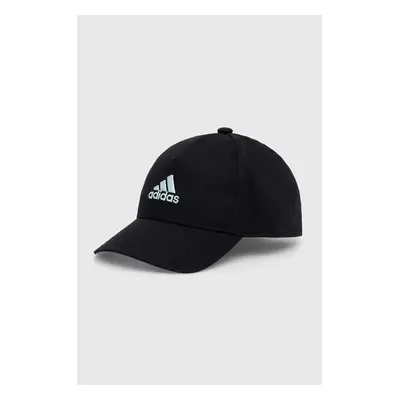 Dětská baseballová čepice adidas Performance LK CAP černá barva, s aplikací, IY7795