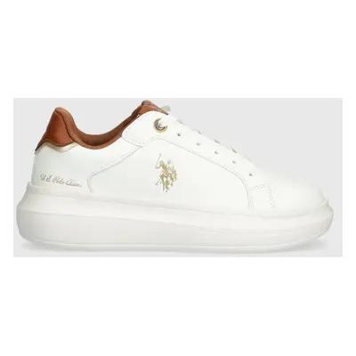 Sneakers boty U.S. Polo Assn. CHELIS bílá barva, CHELIS001W 4Y2