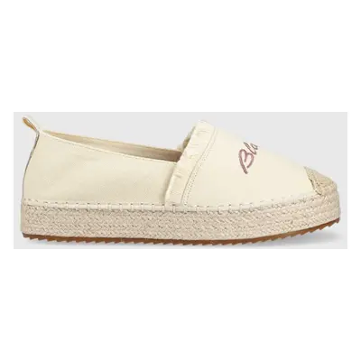 Espadrilky Blauer Sunray béžová barva, S3SUNRAY01