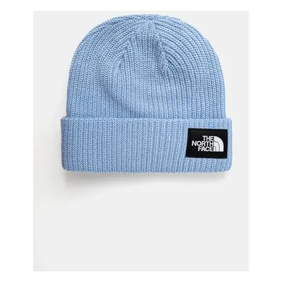 Čepice The North Face Salty Lined Beanie modrá barva, z husté pleteniny, NF0A3FJW1I51