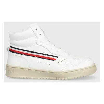 Dětské sneakers boty Tommy Hilfiger bílá barva