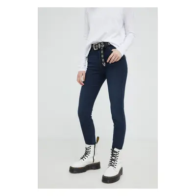 Džíny Wrangler High Rise Skinny Ink Spill dámské, high waist