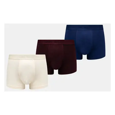 Boxerky Tommy Hilfiger 3-pack pánské, černá barva, UM0UM02760