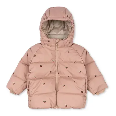 Dětská bunda Konges Sløjd NUKA JACKET GRS oranžová barva, KS101204