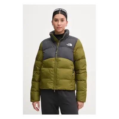 Bunda The North Face Saikuru dámská, zelená barva, zimní, NF0A89JDWOG1