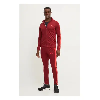 Sportovní tepláková souprava Under Armour Knit Track Suit vínová barva, 1357139