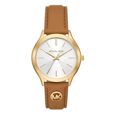 Hodinky Michael Kors béžová barva