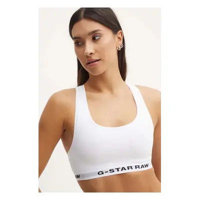 Podprsenka G-Star Raw bílá barva, D23776-D516