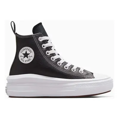 Kecky Converse Chuck Taylor All Star Move dámské, černá barva, A04831C