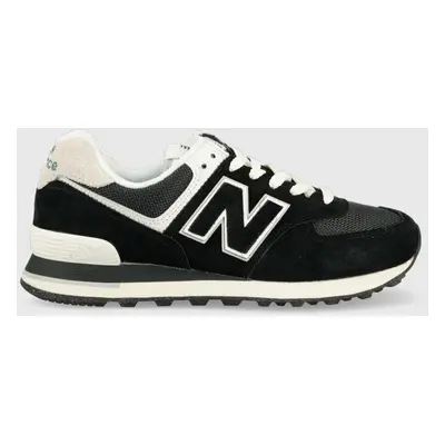 Sneakers boty New Balance U574GO2 černá barva, U574GO2-GO2